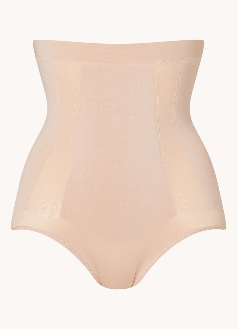 SPANX Oncore high waisted corrigerende slip • Naturel • de Bijenkorf