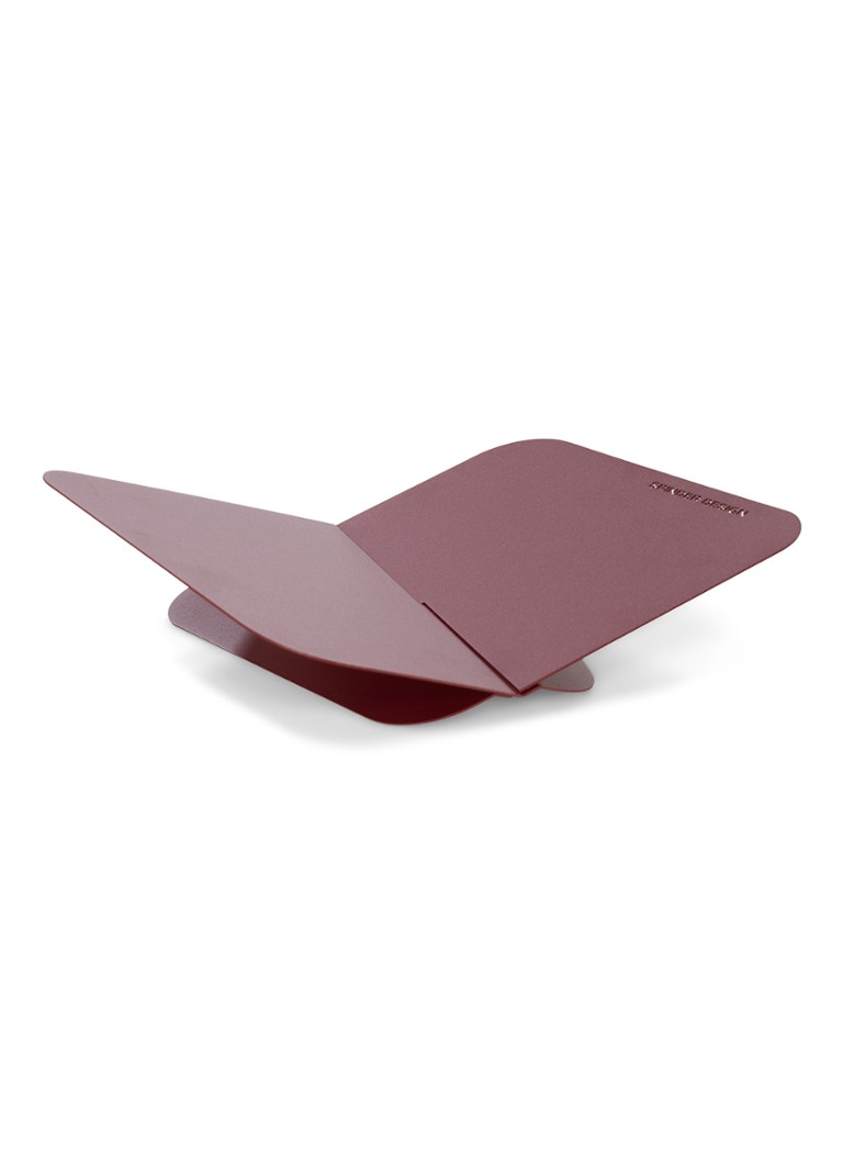 Spinder - Atalanta boekenstandaard 10,5 cm - Bordeauxrood