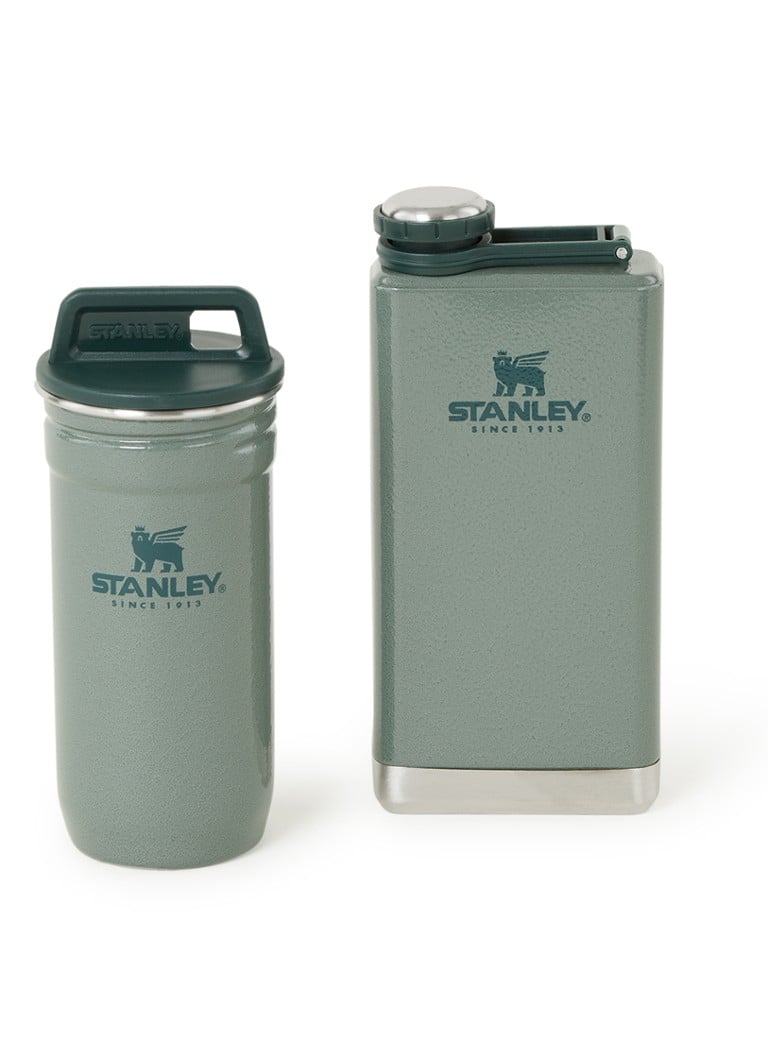 Stanley - Pre-party shotglas met flask set 6-delig - Groen