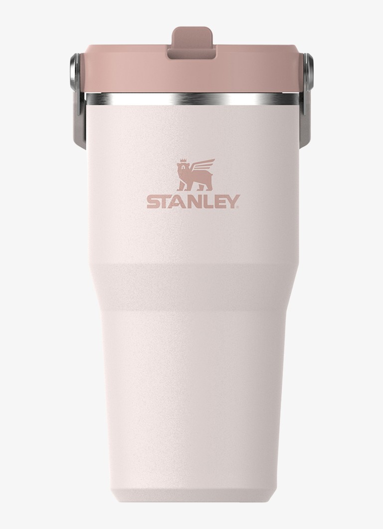 Stanley - The IceFlow™ Flip Straw waterfles 0,6 liter - Rose Quartz / Roze