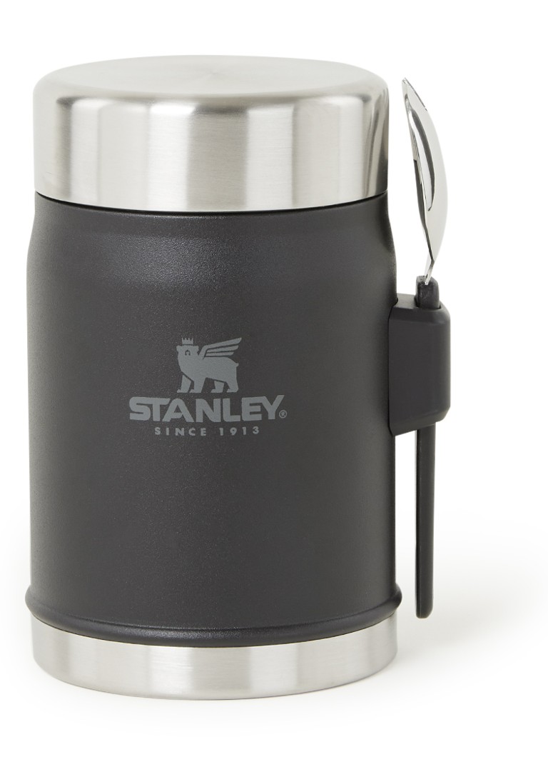 Stanley - The Legendary Food Jar + Sprok thermosfles 400 ml - Zwart