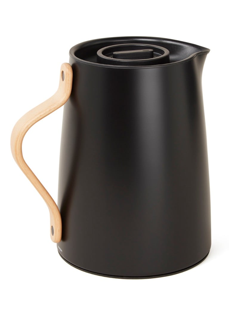 Stelton - Emma Tea thermoskan met theefilter 1 liter - Zwart