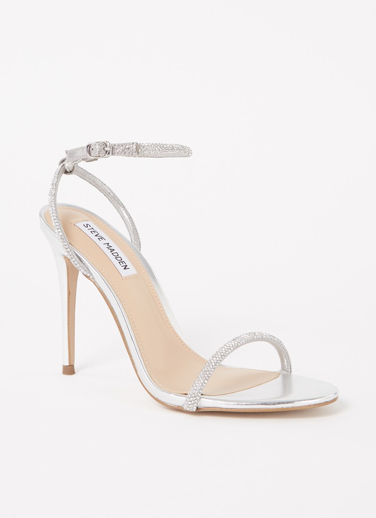 Steve Madden - Breslin sandalette met strass  - Zilver
