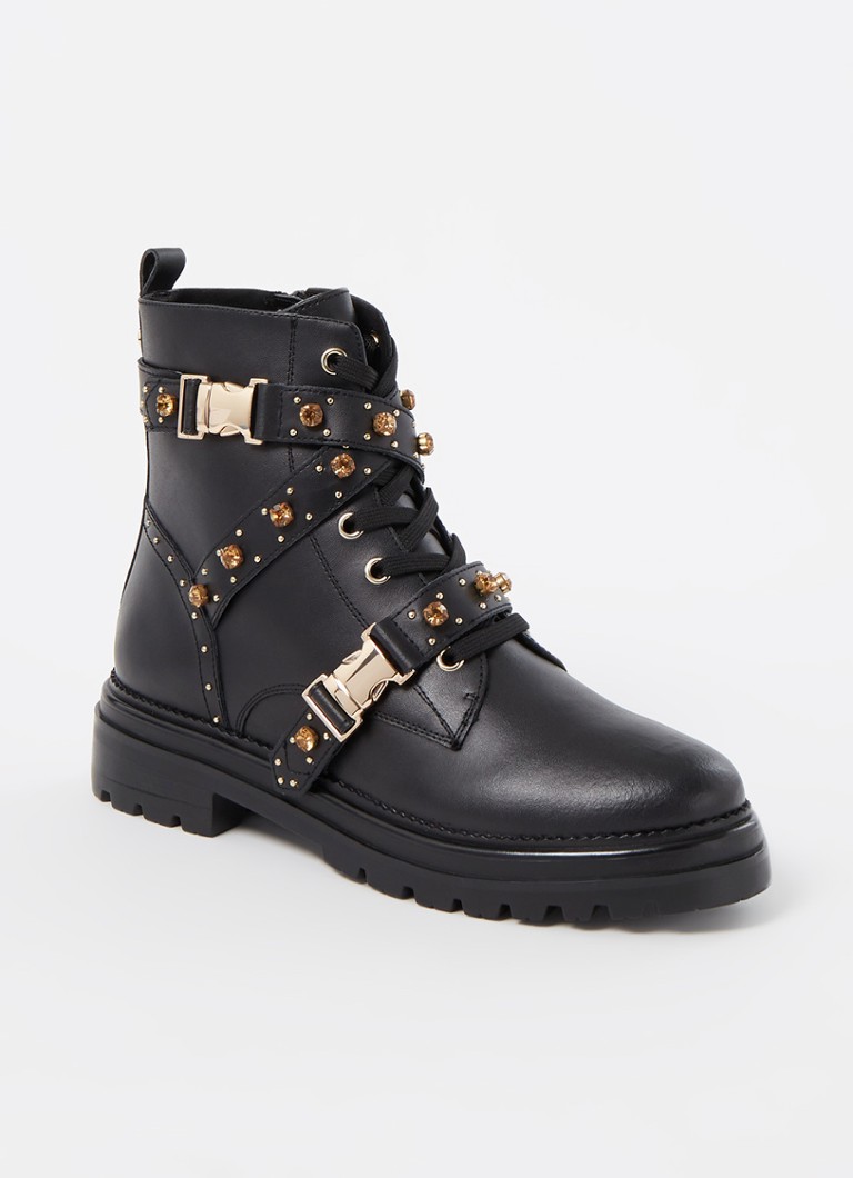 steve madden indra buckle boot