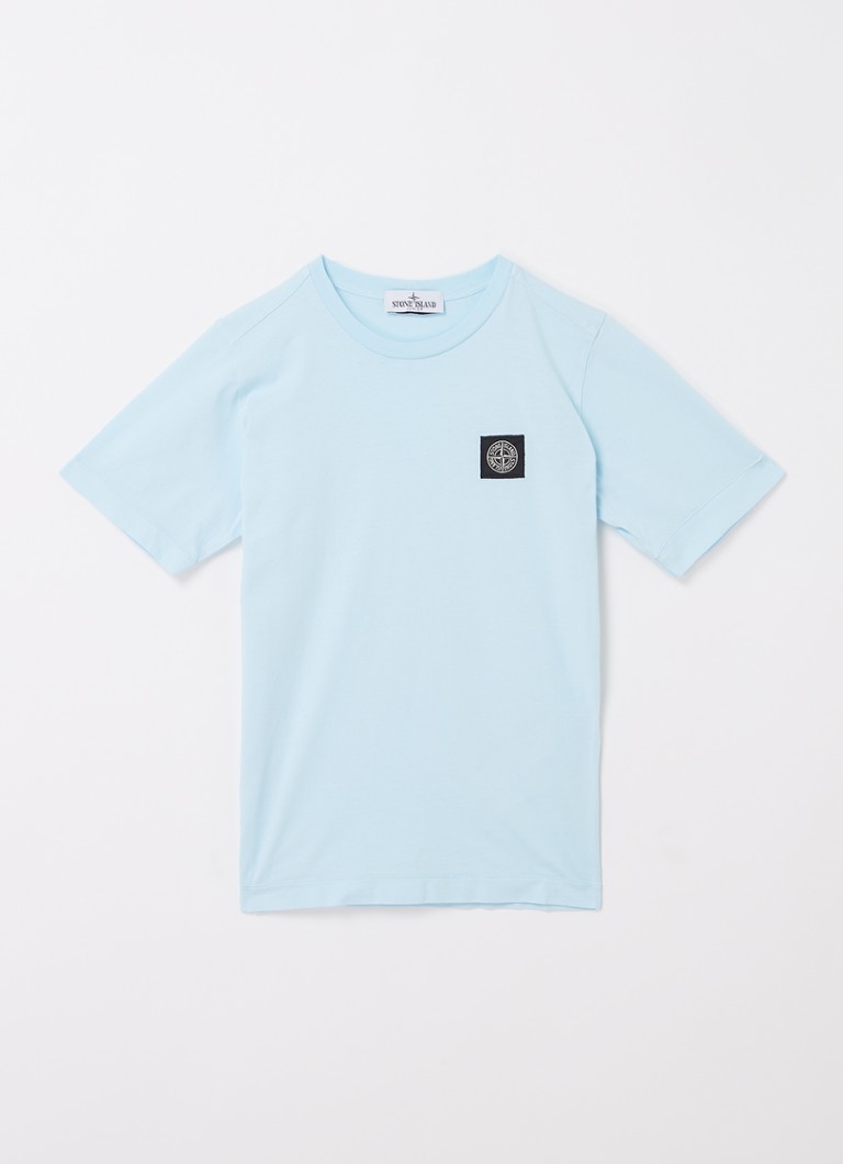 blue stone island tshirt