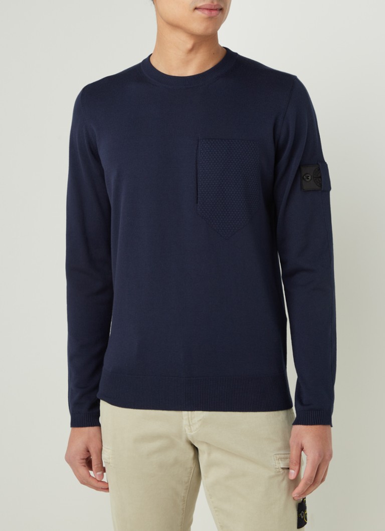 legaal Mail Electrificeren Stone Island Shadow Project 506A4 Fijngebreide trui in zijdeblend • Donkerblauw • de Bijenkorf legaal Mail Electrificeren Stone Island Shadow Project 506A4 Fijngebreide trui in zijdeblend • Donkerblauw • de Bijenkorf