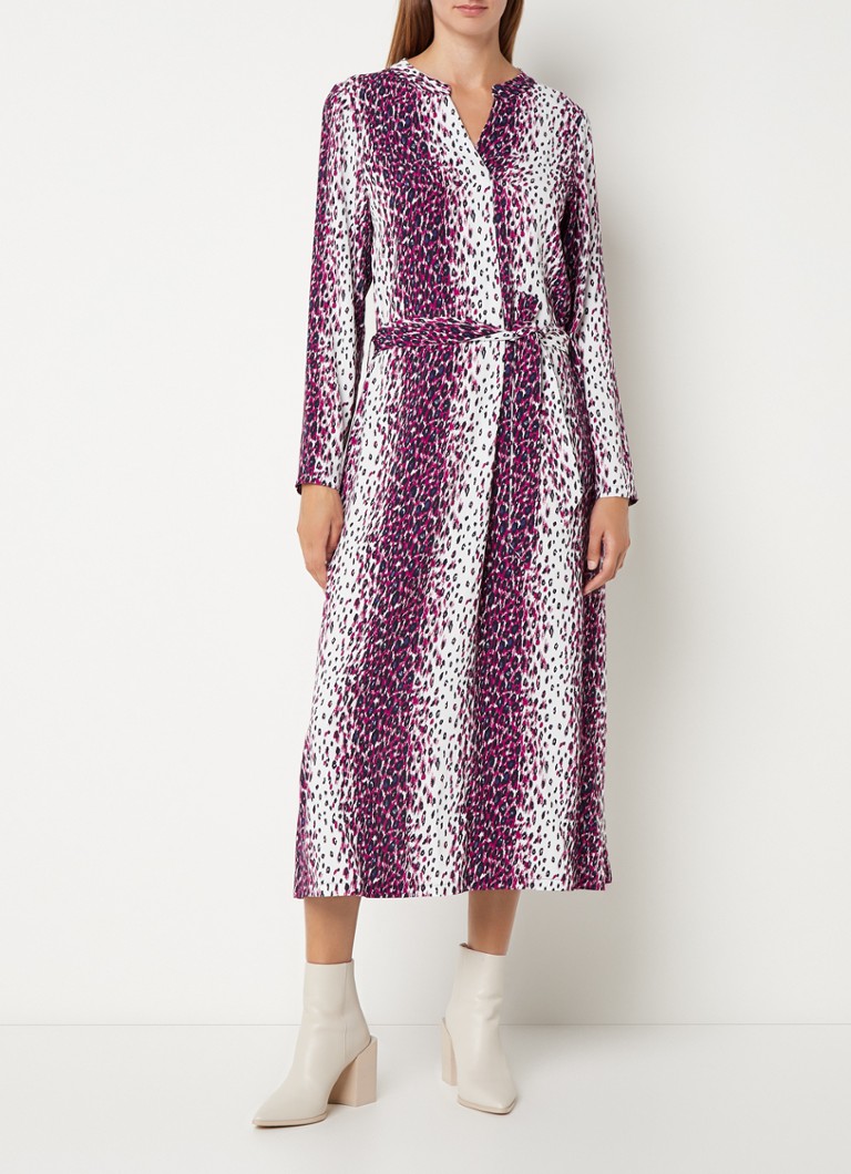 Tuniekjurk met print voor dames in Blauw