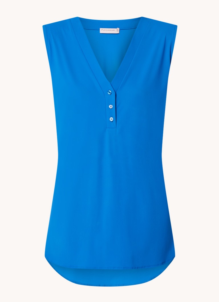 Kleding | Dames Tops ≥ Studio top XL Blue shirt — Tops Kleding Tops writern.net