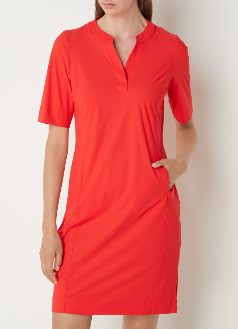 Studio Anneloes Simplicity mini tuniekjurk van travelstof met