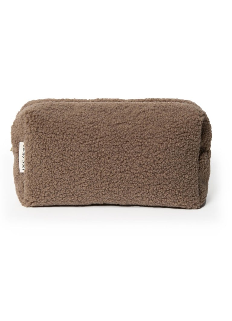 Studio Noos - Chunky etui van teddy - Bruin
