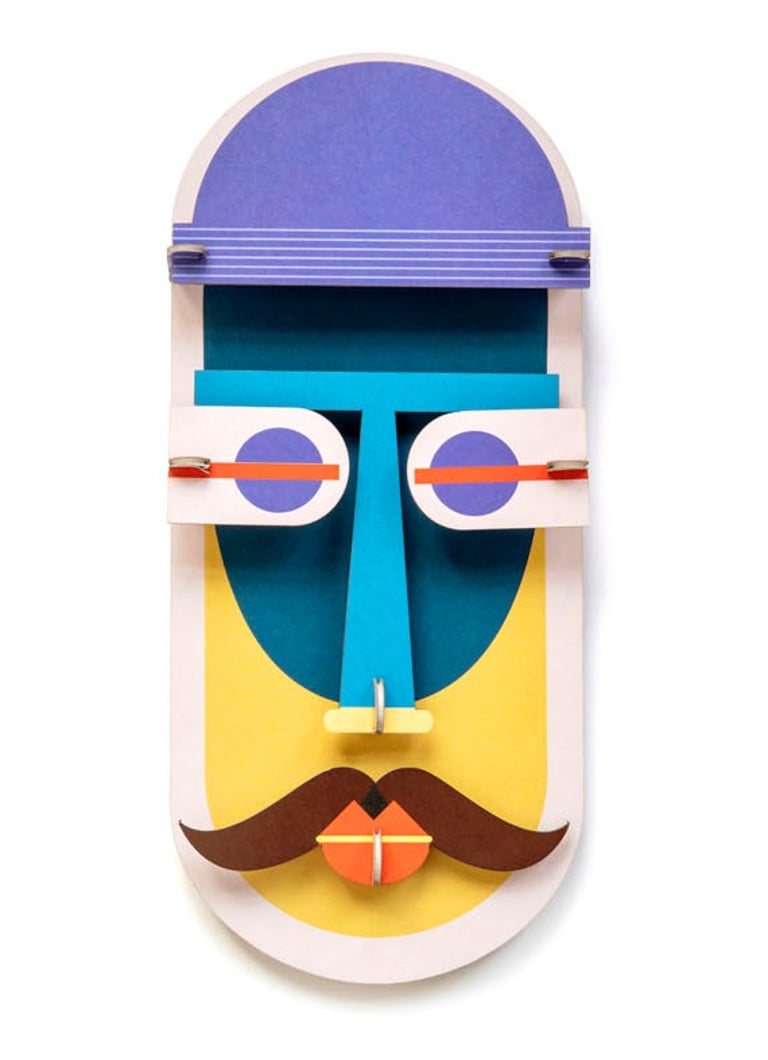 studio ROOF Chicago masker wanddecoratie • Paars • de ...