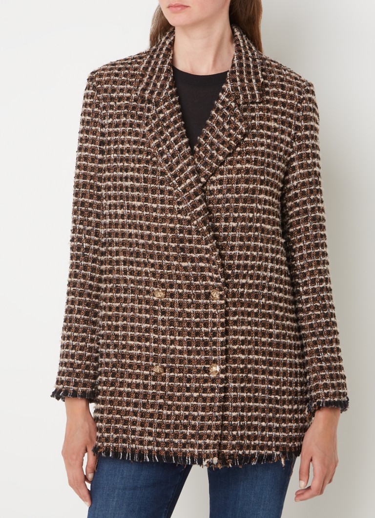 Tweed Blazer - Dames - Limited Edition met Elegante Pasvorm en Tijdloze Stijl