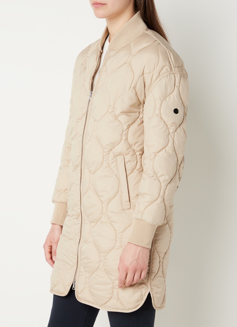 Bezienswaardigheden bekijken Luipaard vrek Superdry Gewatteerde jas met quilt patroon en steekzakken • Beige • de Bijenkorf Bezienswaardigheden bekijken Luipaard vrek Superdry Gewatteerde jas met quilt patroon en steekzakken • Beige • de Bijenkorf
