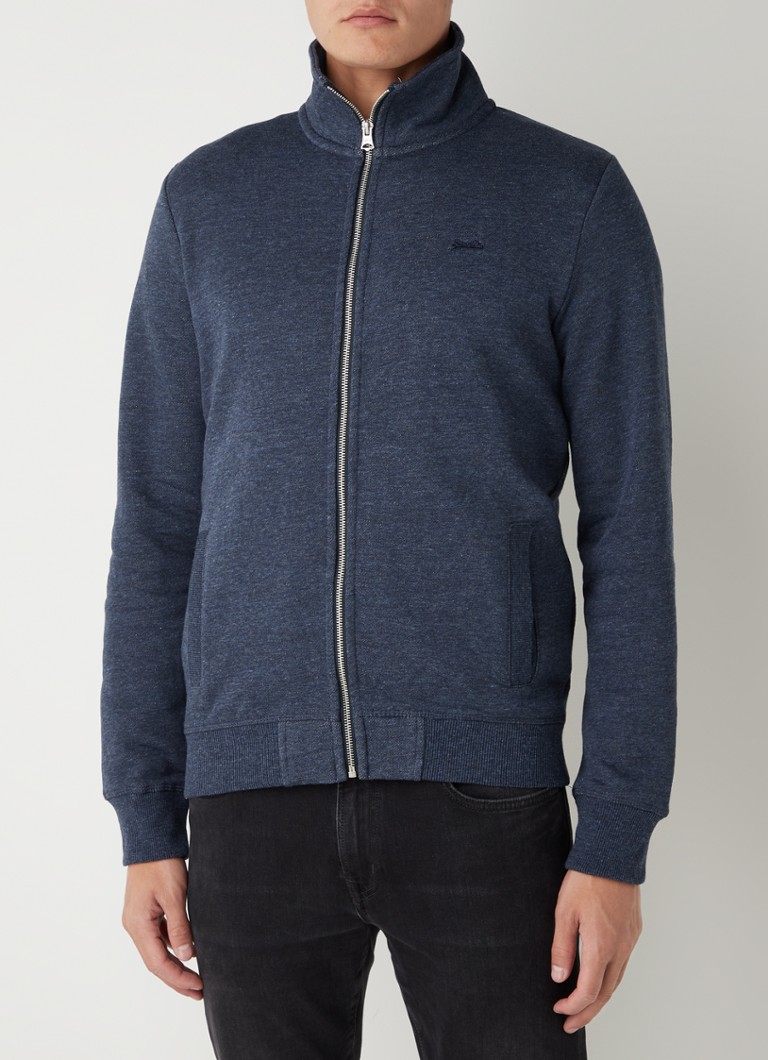 Vertrek stam schrijven Superdry Sweatvest met opstaande kraag en steekzakken • Staalblauw • de Bijenkorf Vertrek stam schrijven Superdry Sweatvest met opstaande kraag en steekzakken • Staalblauw • de Bijenkorf