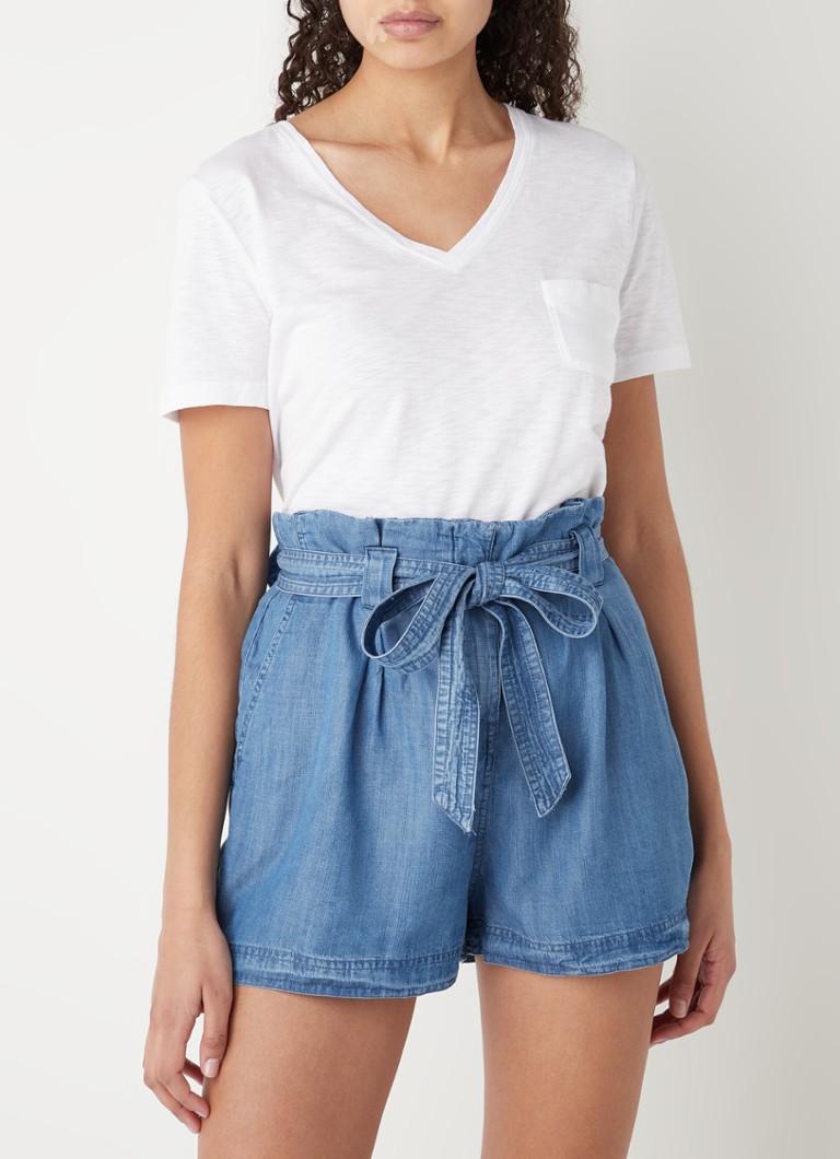 Onaangenaam antwoord Oorlogszuchtig Superdry T-shirt in lyocellblend met borstzak en streepprint • Wit • de Bijenkorf Onaangenaam antwoord Oorlogszuchtig Superdry T-shirt in lyocellblend met borstzak en streepprint • Wit • de Bijenkorf