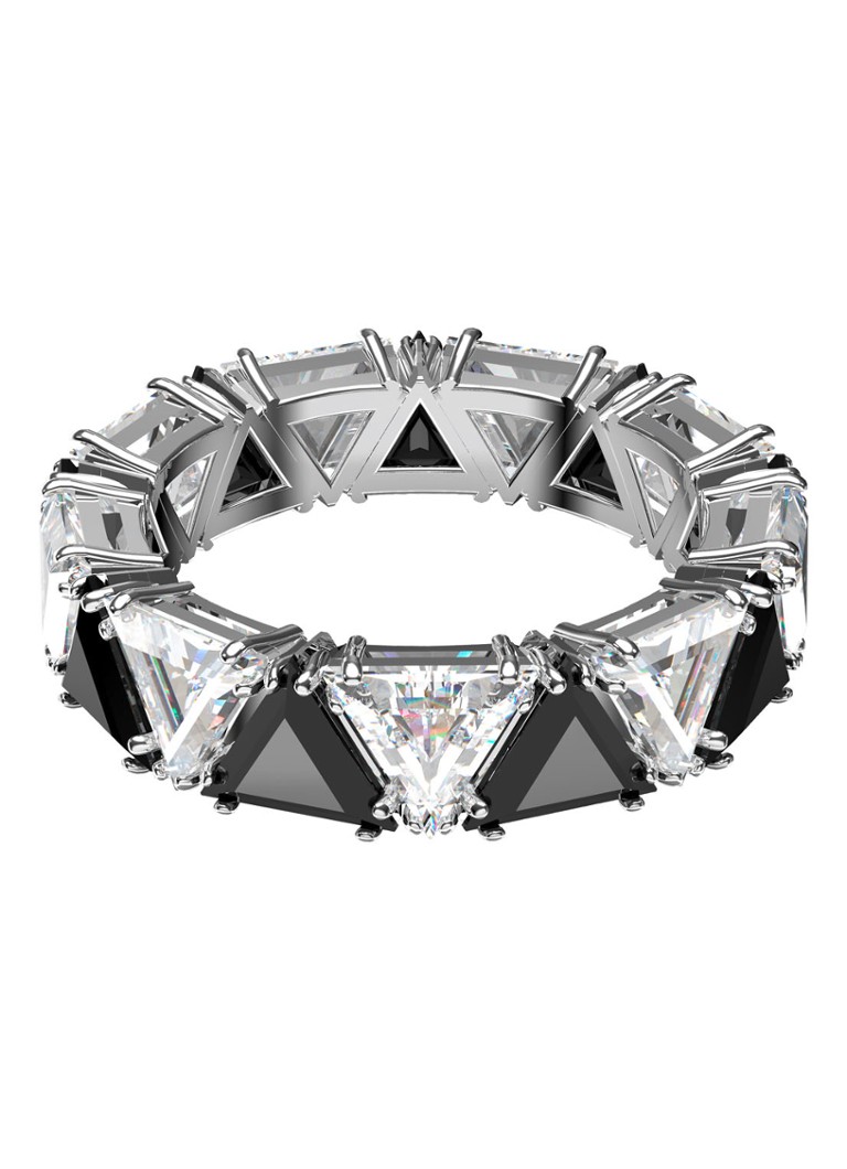 Swarovski - Ring met kristal - Zilver