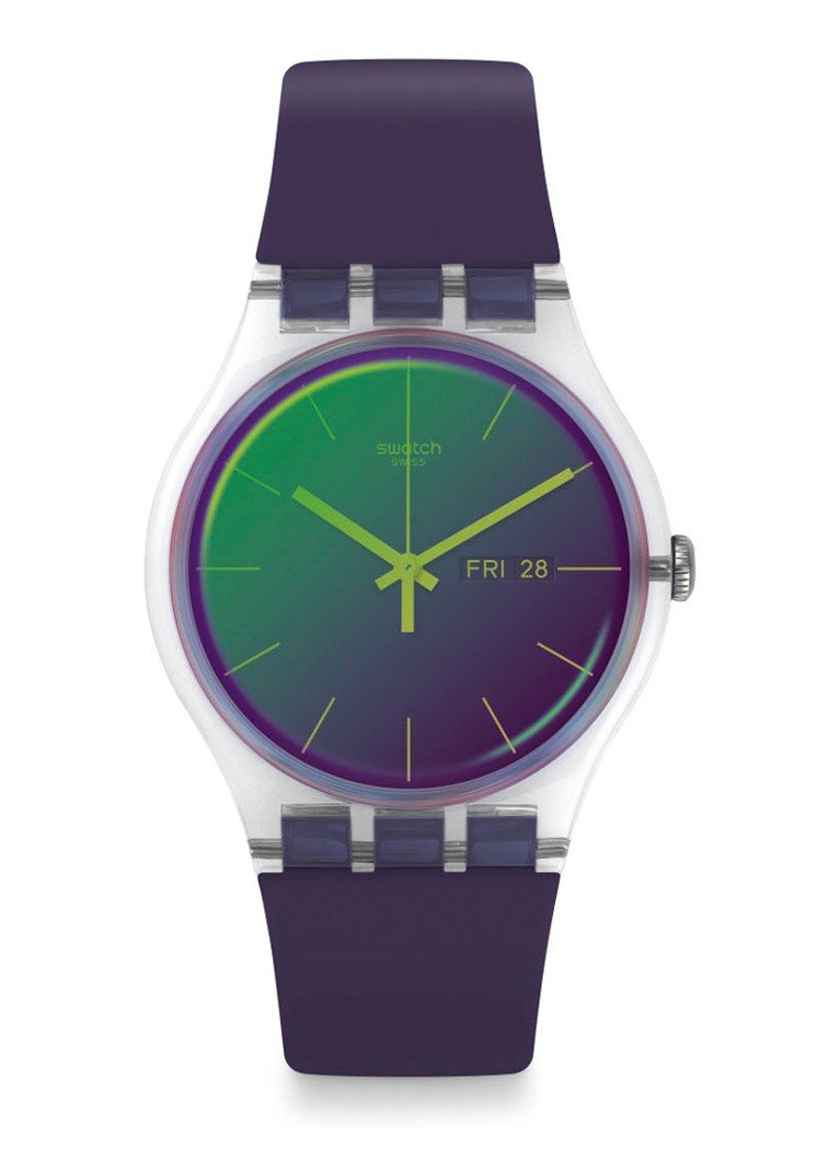 Swatch - Polapurple horloge SUOK712 - null