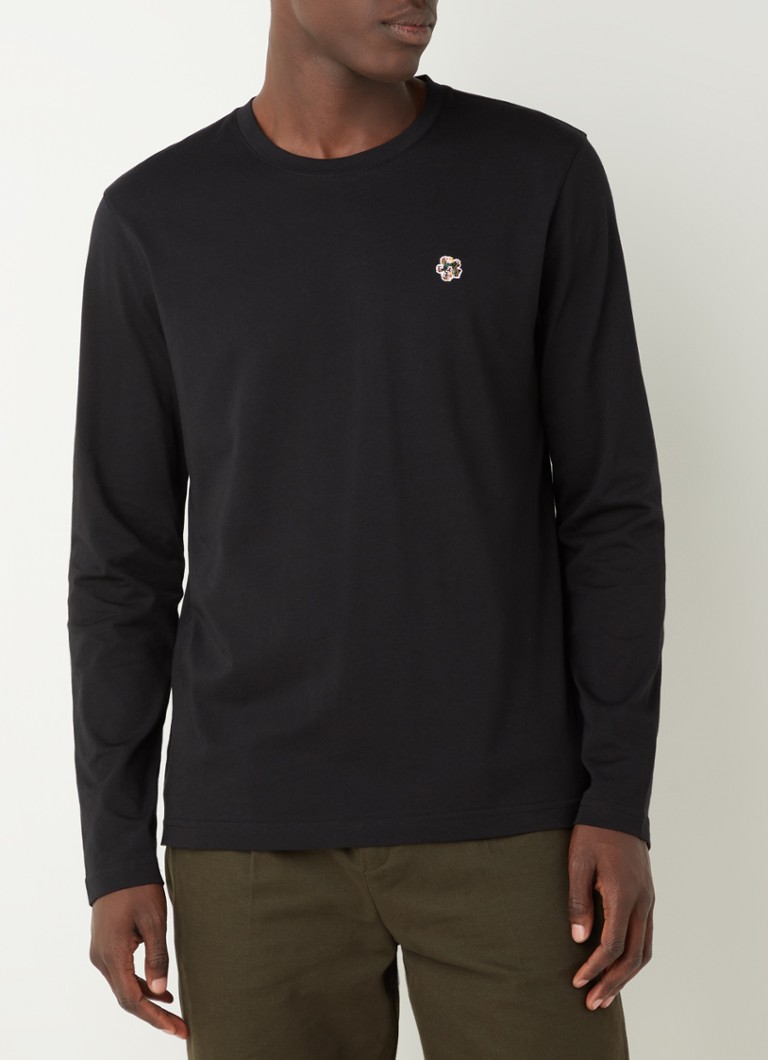 Ted Baker Canada longsleeve met borduring • Zwart • de Bijenkorf