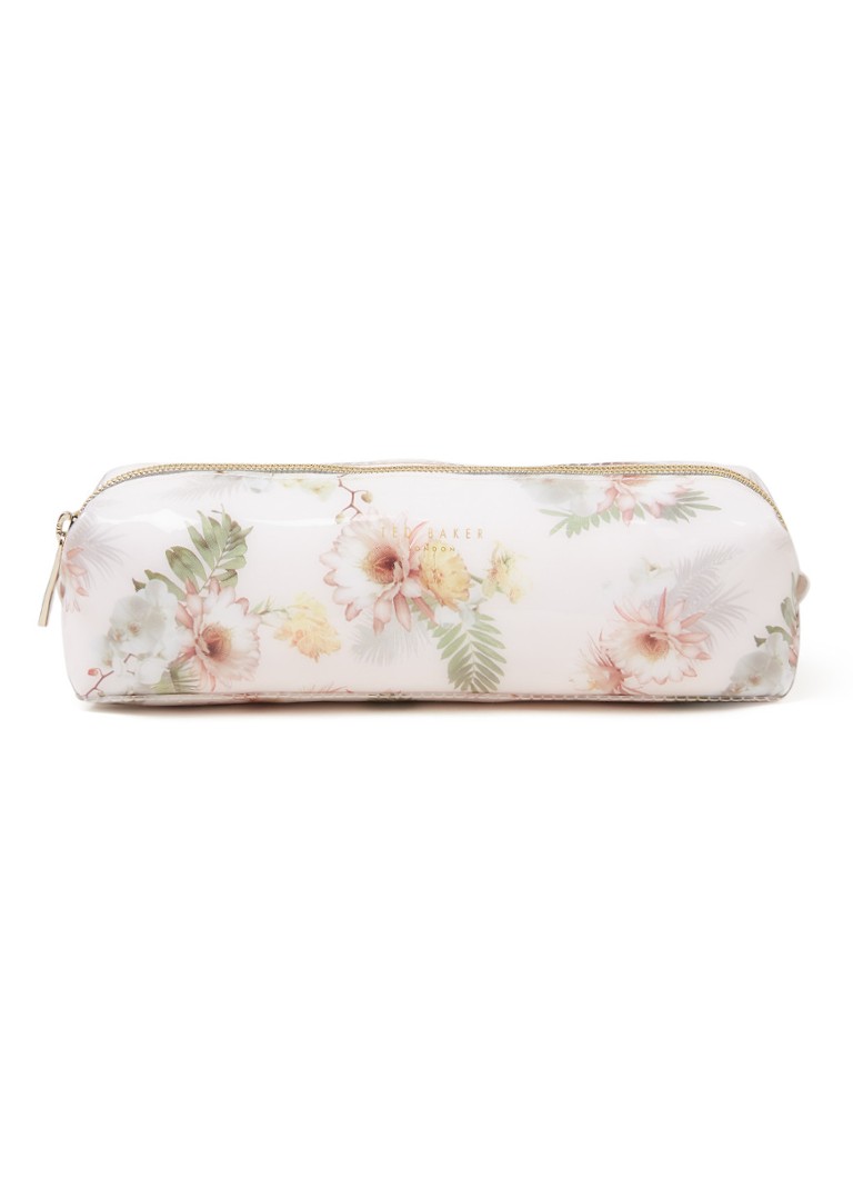 Ted Baker Ellyn make-up tas met print • Lichtroze • de ...