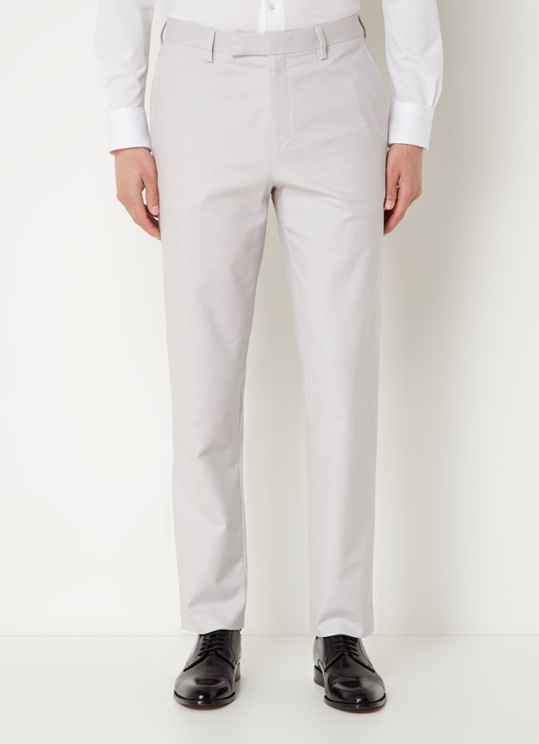 Ted Baker Felixt slim fit pantalon in lyocellblend met steekzakken ...