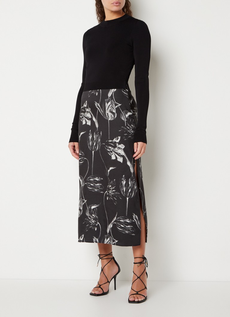 Zwarte Jurk Ted Baker Bijenkorf Jurk Ted Baker Tas Zwart Bijenkorf