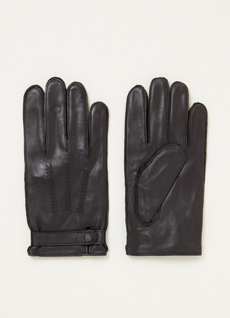 Ted Baker - Resit handschoenen van leer - Bruin