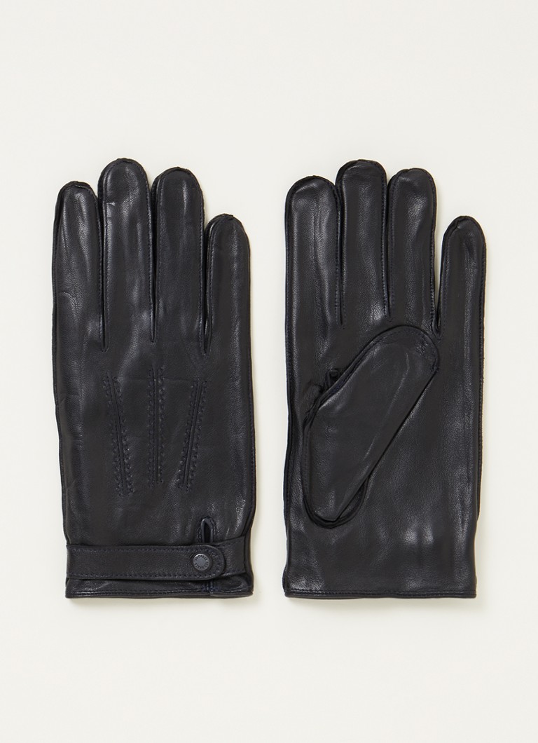 Ted Baker - Resit handschoenen van leer - Zwart