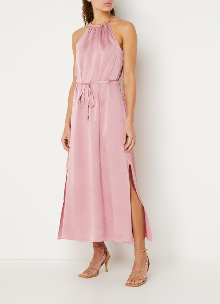 Midi Jurk met Cut-Out en Split - Main Image