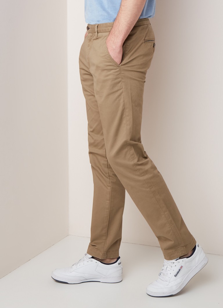 Ted Baker - Seenchi classic fit chino met stretch - Beige