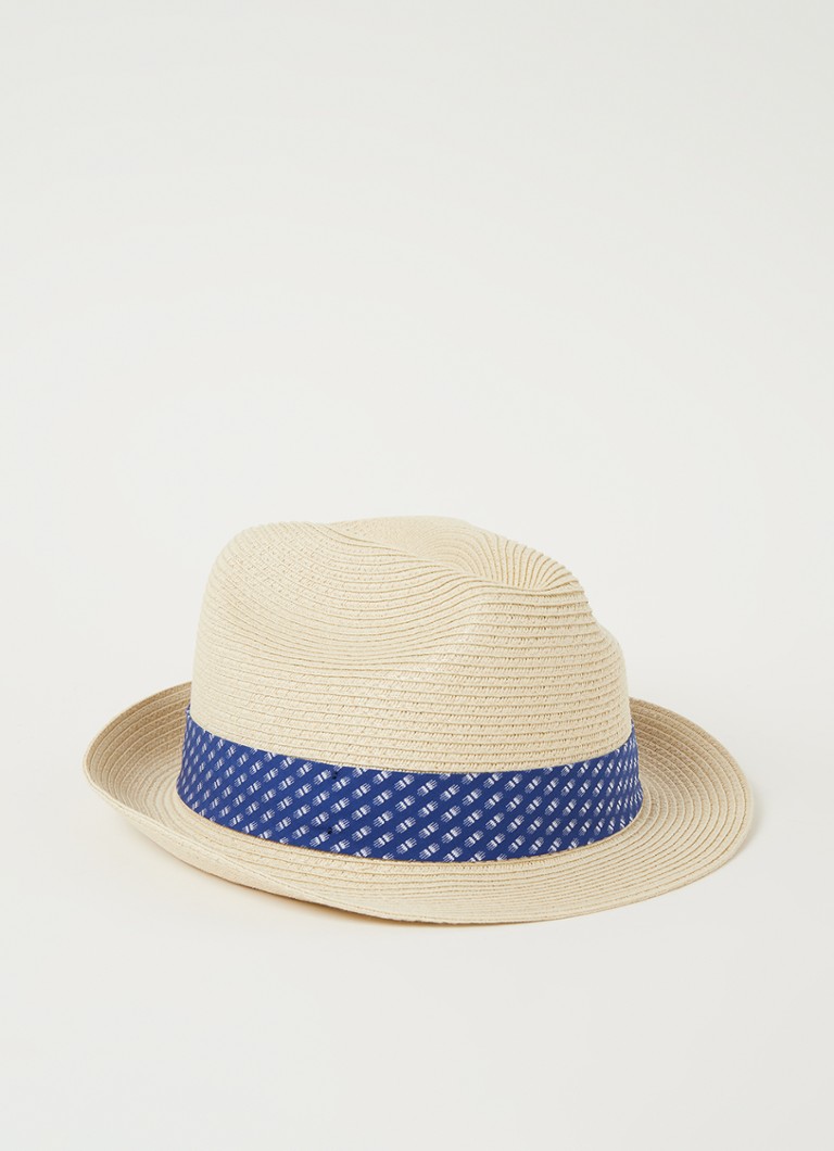 Ted Baker Straw Trilby hoed van stro • Beige • de Bijenkorf