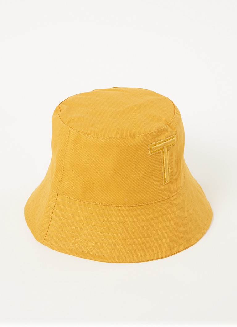 Ted Baker - Teri bucket hoed met logo - Lichtoranje
