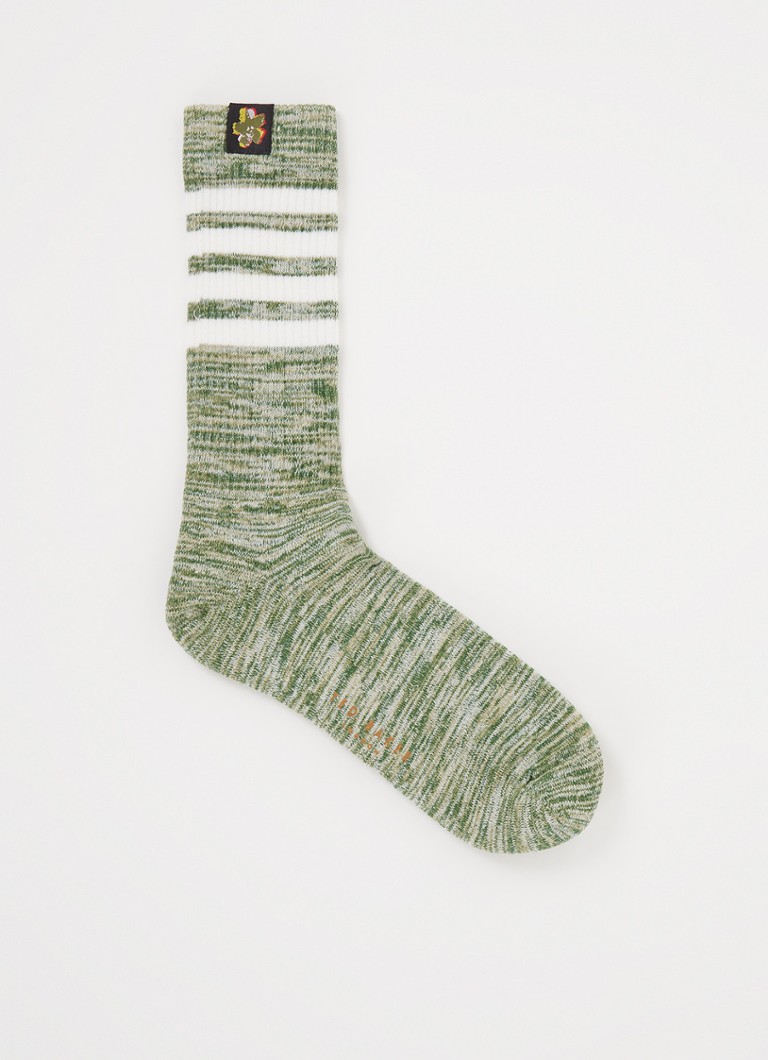 Ted Baker - Twistt sokken met streepprint - Groen
