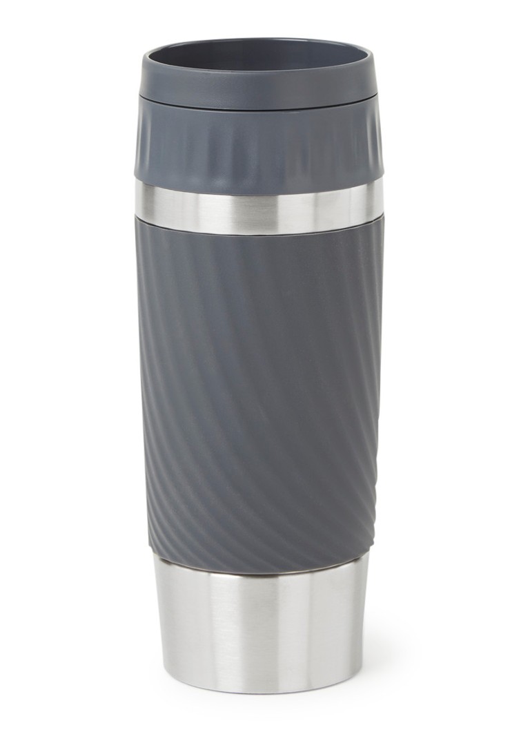 Tefal Travel Mug Easy Twist thermosbeker 36 cl • Donkergrijs • de Bijenkorf