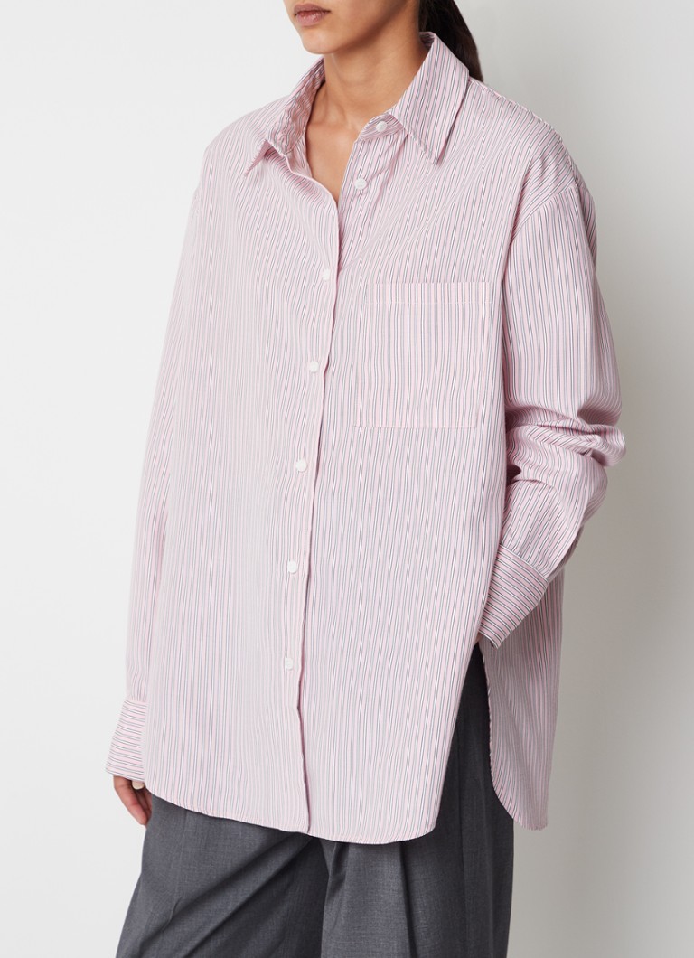COOFANDY Herenoverhemd met lange mouwen, vrijetijdshemd, Oxford-overhemd, zakelijk, casual, button-down, katoenen overhemden, regular fit, blauw, L