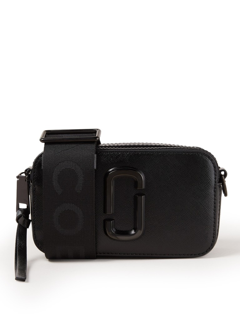The Marc Jacobs The Snapshot DTM crossbodytas van leer • Zwart • de Bijenkorf