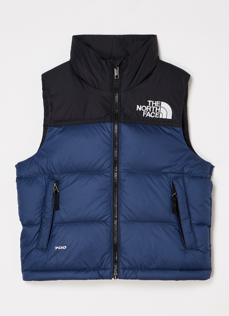 The North Face 1996 Retro Nuptse bodywarmer met donsvulling • Blauw