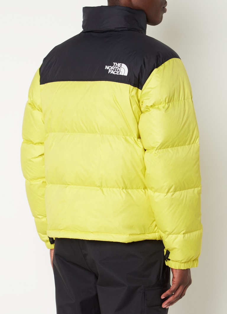 The North Face 1996 Retro puffer jack met donsvulling en opbergbare capuchon • Geel • de Bijenkorf
