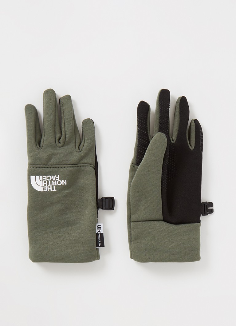 wasserette maak het plat marketing The North Face Etip handschoenen met touchscreen functie • Groen • de  Bijenkorf