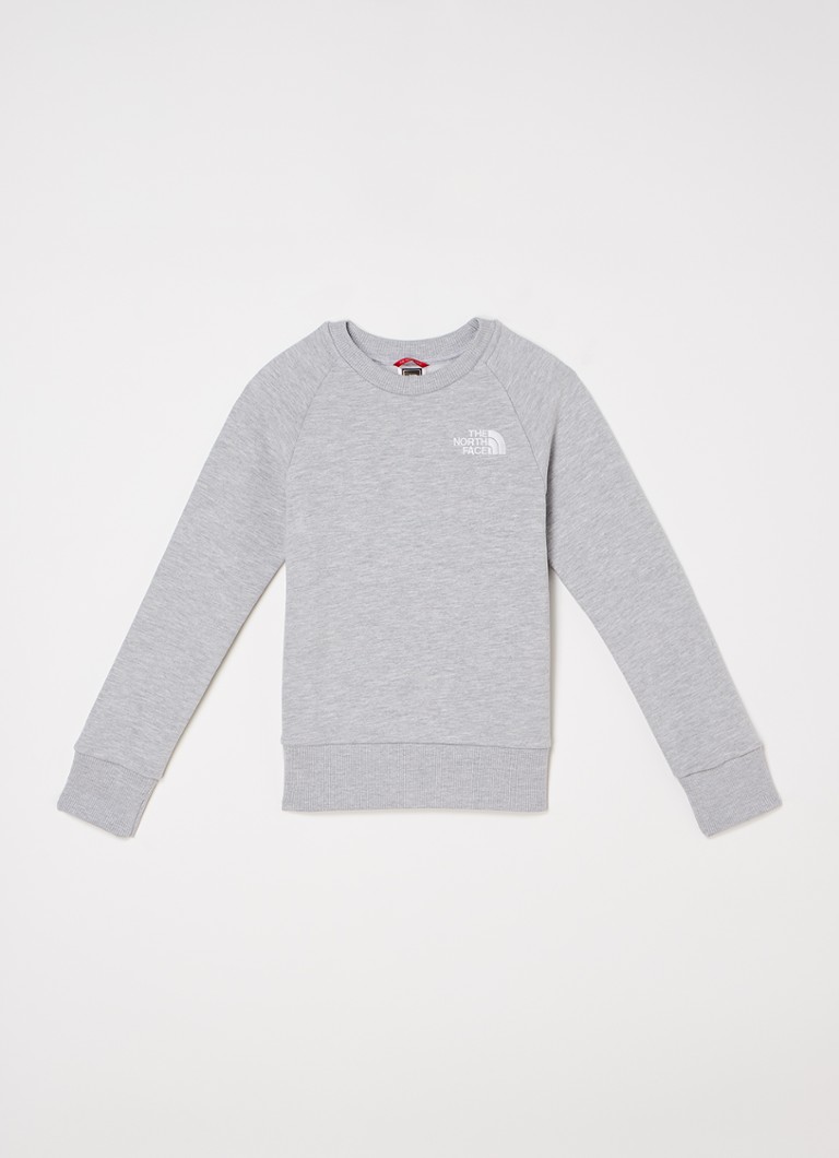 The North Face - Everyday sweater met logoborduring - Lichtgrijs