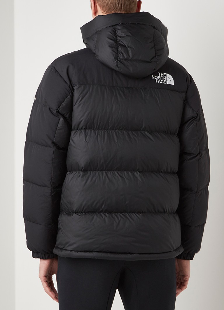 Spit slinger vleugel The North Face Himalayan puffer jack met donsvulling en capuchon • Zwart •  de Bijenkorf