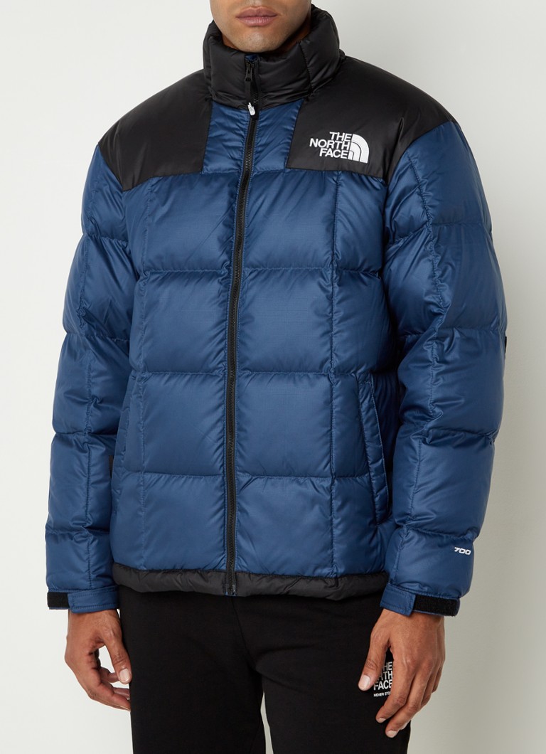 The North Face Lhotse puffer jack met donsvulling Donkerblauw • de Bijenkorf