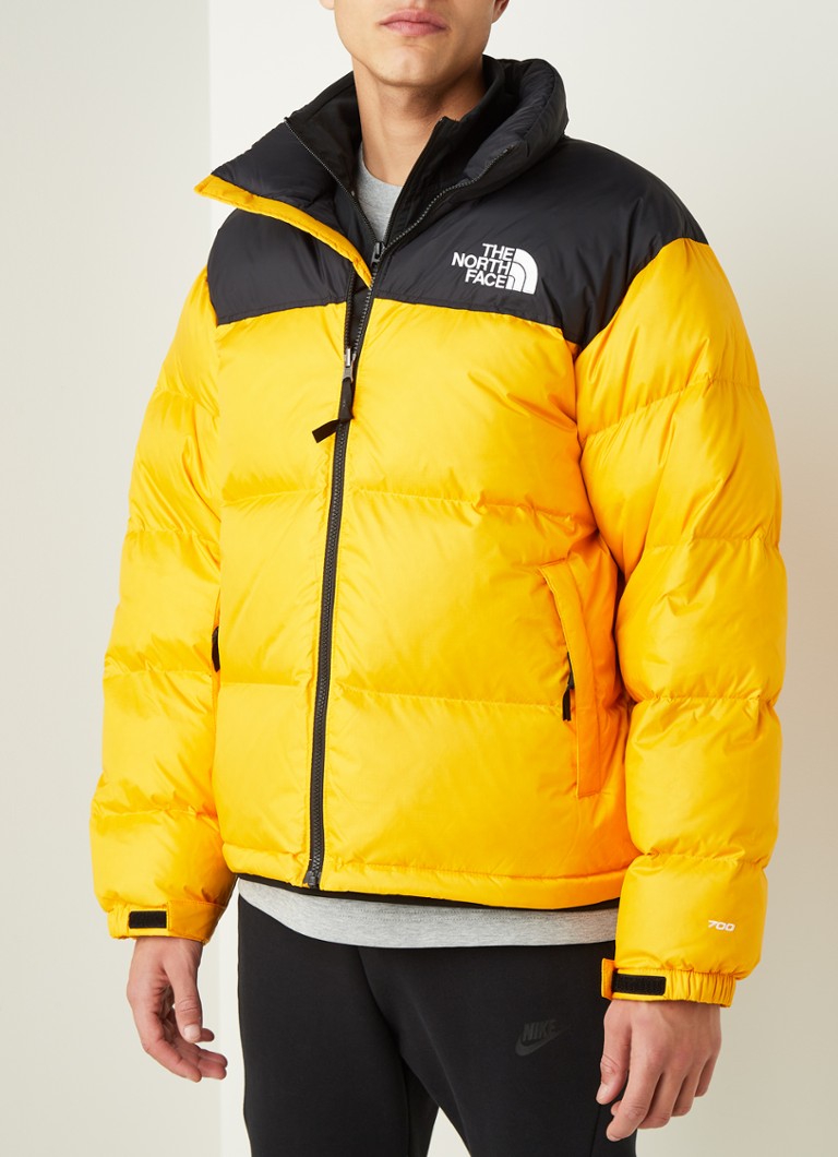 aspect afwijzing grote Oceaan The North Face Nuptse puffer jas met donsvulling • Geel • de Bijenkorf