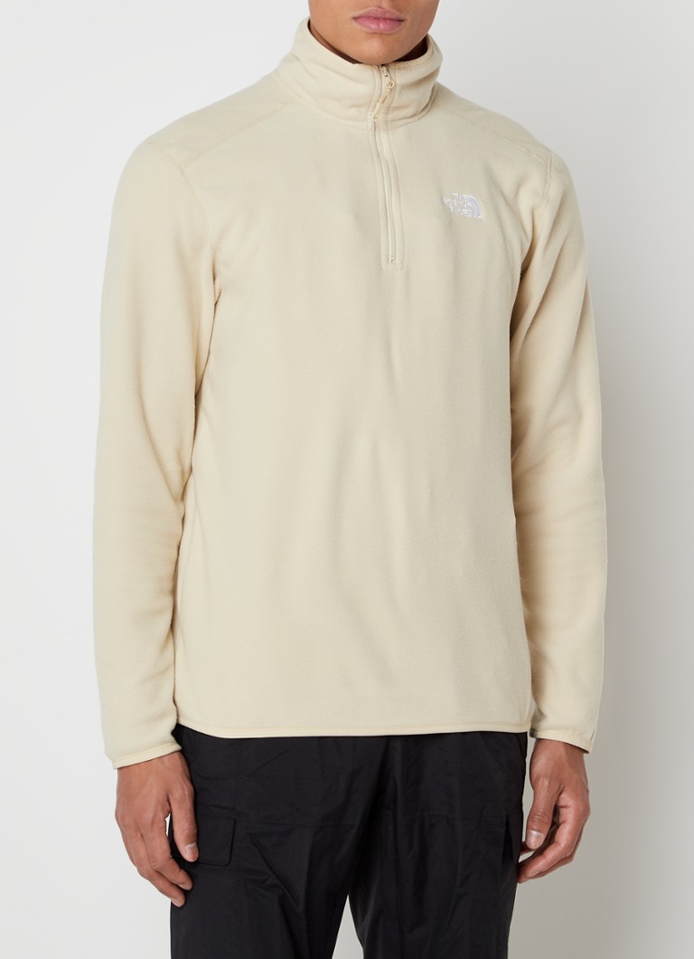 The North Face Pullover Van Fleece Met Halve Rits En Logoborduring