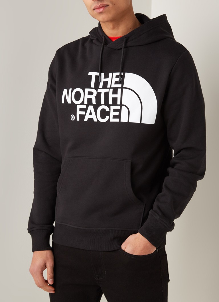 The Standard hoodie met logoprint • Zwart • de