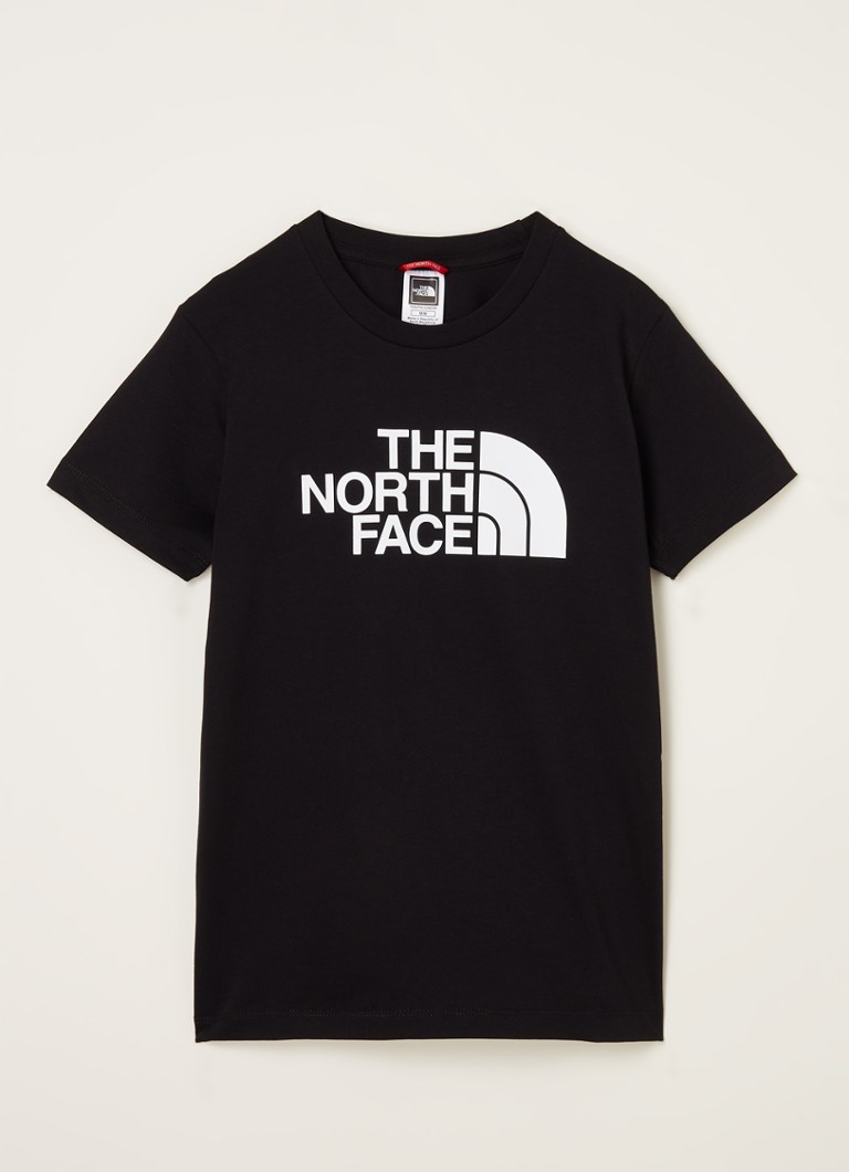 The North Face - T-shirt met logoprint - Zwart