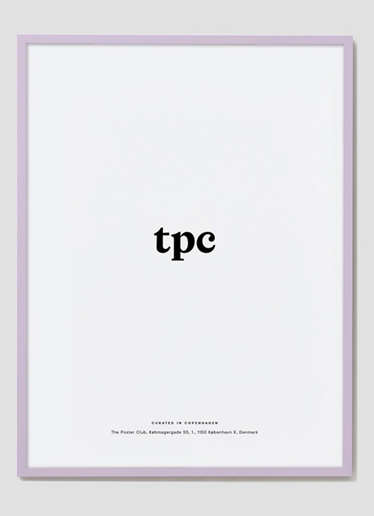 THE POSTER CLUB - Wood fotolijst  - Paars