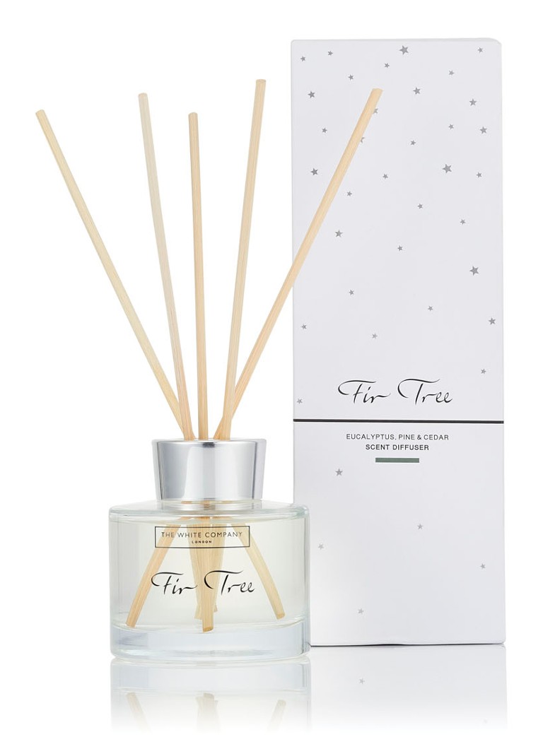 The White Company Fir Tree geurstokjes 150 ml • Transparant • de Bijenkorf