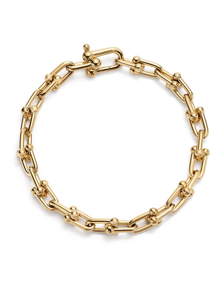 Tiffany & Co. - Link Medium schakelarmband van 18 karaat geelgoud 75986 - null