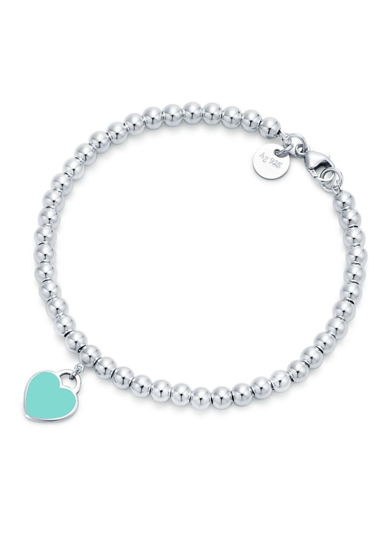 vacature ring Laboratorium Tiffany & Co. Tiffany Blue Heart Tag kralenarmband van zilver, 4 mm 57196 • de Bijenkorf vacature ring Laboratorium Tiffany & Co. Tiffany Blue Heart Tag kralenarmband van zilver, 4 mm 57196 • de Bijenkorf