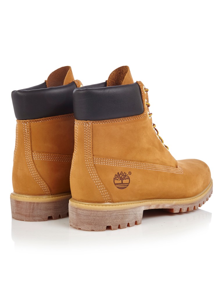 prieel Enten emotioneel Timberland Biker boot van leer • Camel • de Bijenkorf